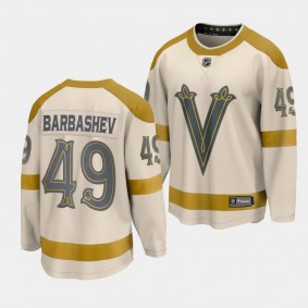 Vegas Golden Knights Ivan Barbashev 2024 NHL Winter Classic Cream Breakaway Player Jersey Men's