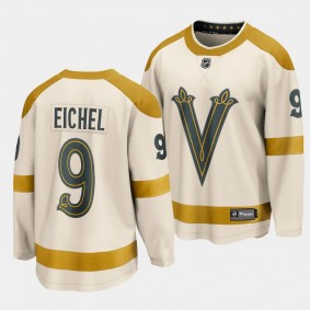 2024 NHL Winter Classic Vegas Golden Knights Jack Eichel #9 Breakaway Player Jersey Cream